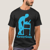 CareerGoals Work Swagazon AM OPS PA Career Goals L Tシャツ (正面)