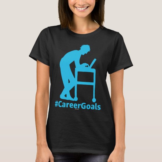 CareerGoals Work Swagazon AM OPS PA Career Goals L Tシャツ (正面)
