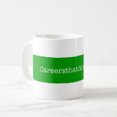 careersthatdontsuck.comのマグ コーヒーマグカップ (正面左)