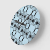 CAREFREE acrylic clock ラウンド壁時計 (傾斜)