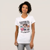 Caregiving Pro Funny Soap Opera Drama T-Shirt  Tシャツ (正面フル)