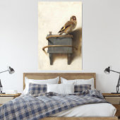 Carel Fabritius – ザ・ゴールドフィンチ キャンバスプリント (インサイチュ (寝室))