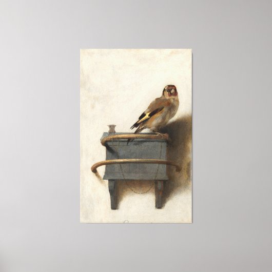 Carel Fabritius – ザ・ゴールドフィンチ キャンバスプリント (正面)