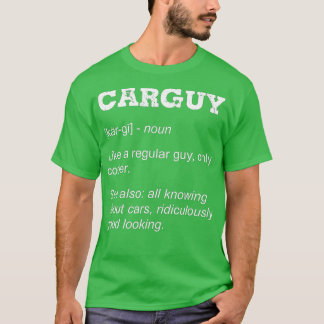 Cargy定義整備士車の男ギフト車Lo Tシャツ