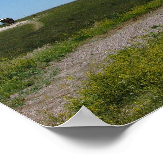 Carhenge, Nebraska Panoramic 2 ポスター (角)