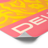 Caribbean Art Print Delta Airlines Travel Poster  ポスター (角)