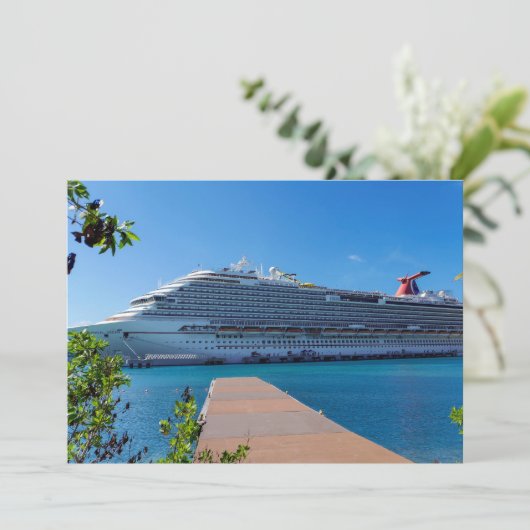 Caribbean Dream cruise 招待状 (スタンド正面)