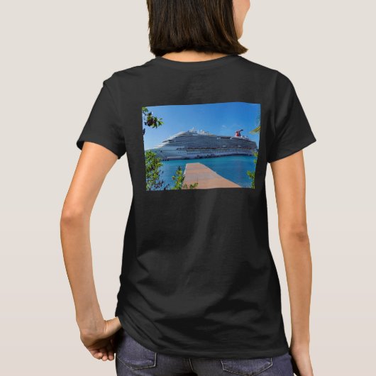 Caribbean Dream cruise Tシャツ (裏面)