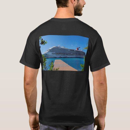 Caribbean Dream cruise Tシャツ (裏面)