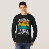 Caribbean Family Vacation Trip Men Women Kids Matc Tシャツ (正面フル)