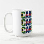 Caribbean Flags コーヒーマグカップ (左)