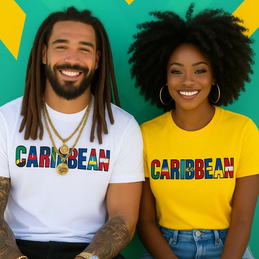 Caribbean Flags Tシャツ