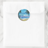 Caribbean Getaway ラウンドシール (バッグ)