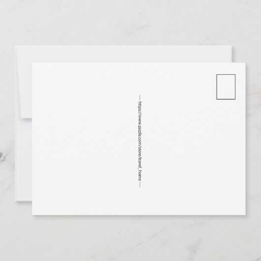  Caribbean Islands 5x7 Map Big Postcard (裏面)