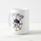 caribbean pirate コーヒーマグカップ (正面左)