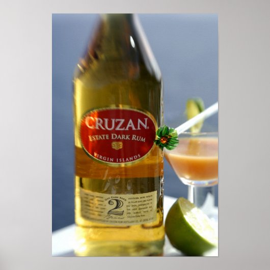 Caribbean, Virgin Islands. Cruzan Estate Dark ポスター (正面)