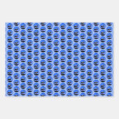 Caribou in Winter -オリジナルワイルドライフアート ラッピングペーパーシート (正面)