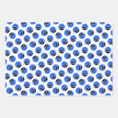 Caribou in Winter -オリジナルワイルドライフアート ラッピングペーパーシート (正面2)