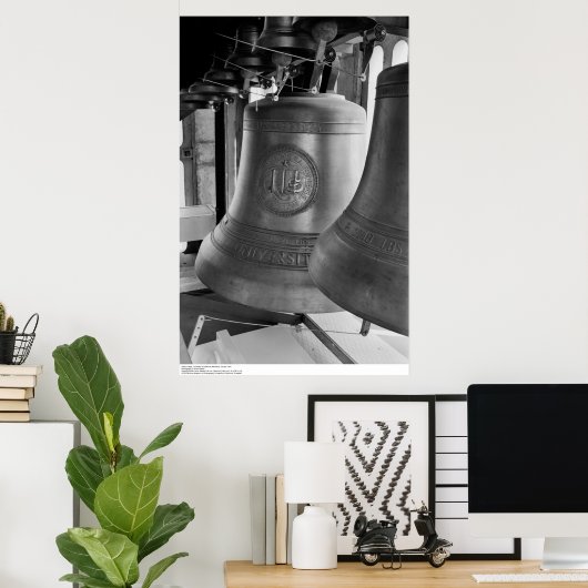 Carillon Bells, UCR, January 1967 ポスター (ホームオフィス)