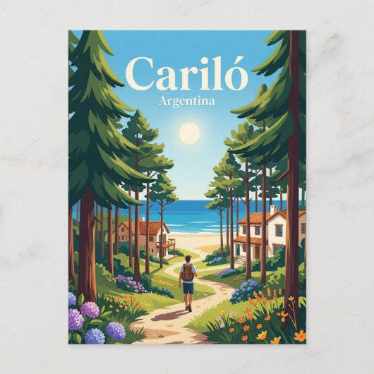 Cariló Argentina ポストカード (正面)