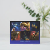 Carina Nebula機能のクローズアップ ポストカード (スタンド正面)