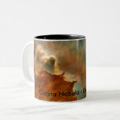 Carina Nebula – 雲素晴らし色 ツートーンマグカップ (正面左)