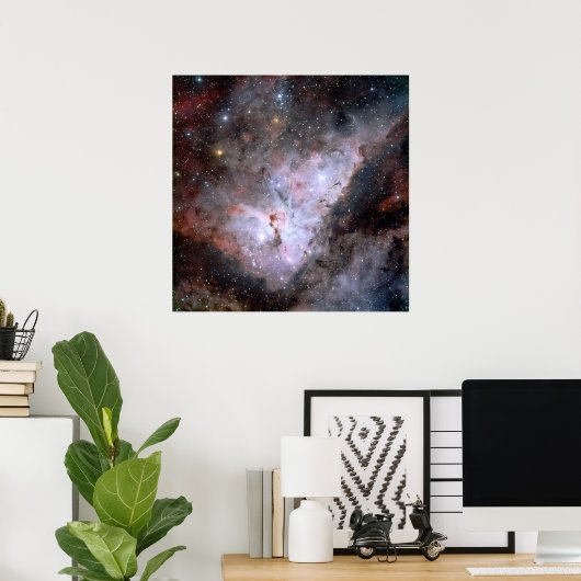 Carina Nebula Composite 40x40 (28x28) ポスター (ホームオフィス)