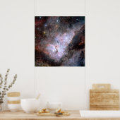 Carina Nebula Composite 40x40 (28x28) ポスター (キッチン)