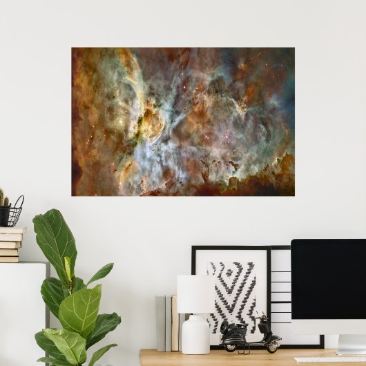 Carina Nebula Extremeリサイズ78x52 (99x48) ポスター (ホームオフィス)