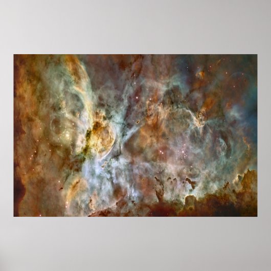 Carina Nebula Extremeリサイズ78x52 (99x48) ポスター (正面)