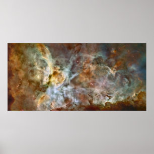 Carina Nebula Extreme 78x38 (99x48) ポスター