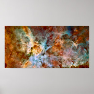 Carina Nebula NASAハッブル望遠鏡宇宙写真 ポスター