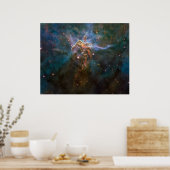 Carina Nebula Poster - 20 Years of the Hubble ポスター (キッチン)