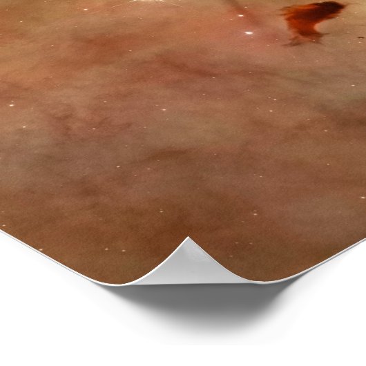 Carina Nebula Print ポスター (角)