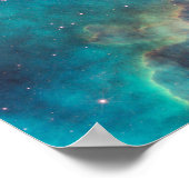 Carina WFC3 UVIS 20x30(18x24)でジェット機 ポスター (角)