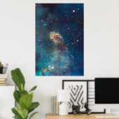 Carina WFC3 UVIS 20x30(18x24)でジェット機 ポスター (ホームオフィス)