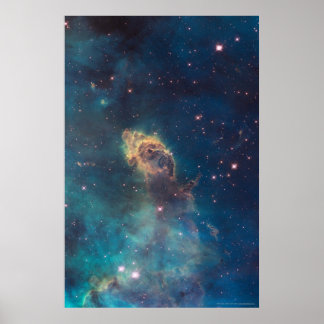 Carina WFC3 UVIS 20x30(18x24)でジェット機 ポスター
