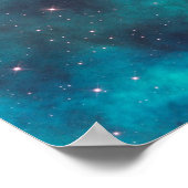 Carina WFC3 UVIS 24x24 (24x24)でジェット機 ポスター (角)