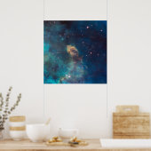 Carina WFC3 UVIS 24x24 (24x24)でジェット機 ポスター (キッチン)