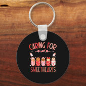 Caring For The Cutest Sweethearts Nicu Nurse Valen キーホルダー (正面)