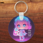 Caring Hands, Healing Hearts キーホルダー (正面)