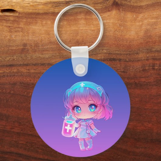 Caring Hands, Healing Hearts Key Ring キーホルダー (裏面)