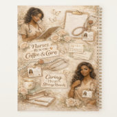 Caring hearts strong hands coffee lover プランナー手帳 (裏面)