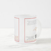 Cariniのマグ-02のハンノキはカバルネワインはねます フロストグラスマグカップ (正面右)