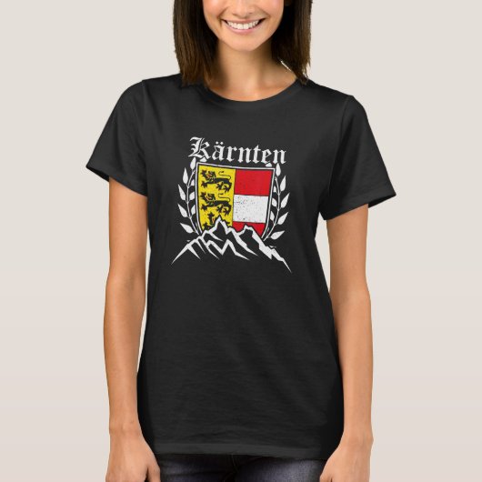 Carinthia Austria Klagenfurt hiking traditional co Tシャツ (正面)