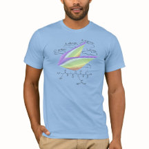 CARLペプチド、AUCテーマ、カスタムテキスト、ライトTシャツ