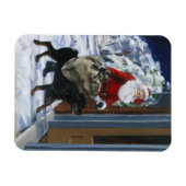 Carl救済's Santa Claus from<Carl's Christmas>b マグネット (横)