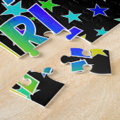 「CARL」名、おもしろい「ハッピーバースデー」 ジグソーパズル (側面)