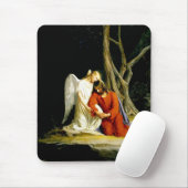 Carl Blochによるゲッセマネ。ファインアート贈与 マウスパッド (マウス)