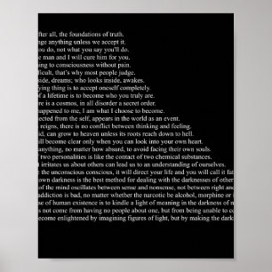 Carl Jung Quotes  ポスター